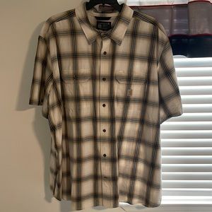 Carhartt Loose Fit Button Down Short Sleeve Shirt